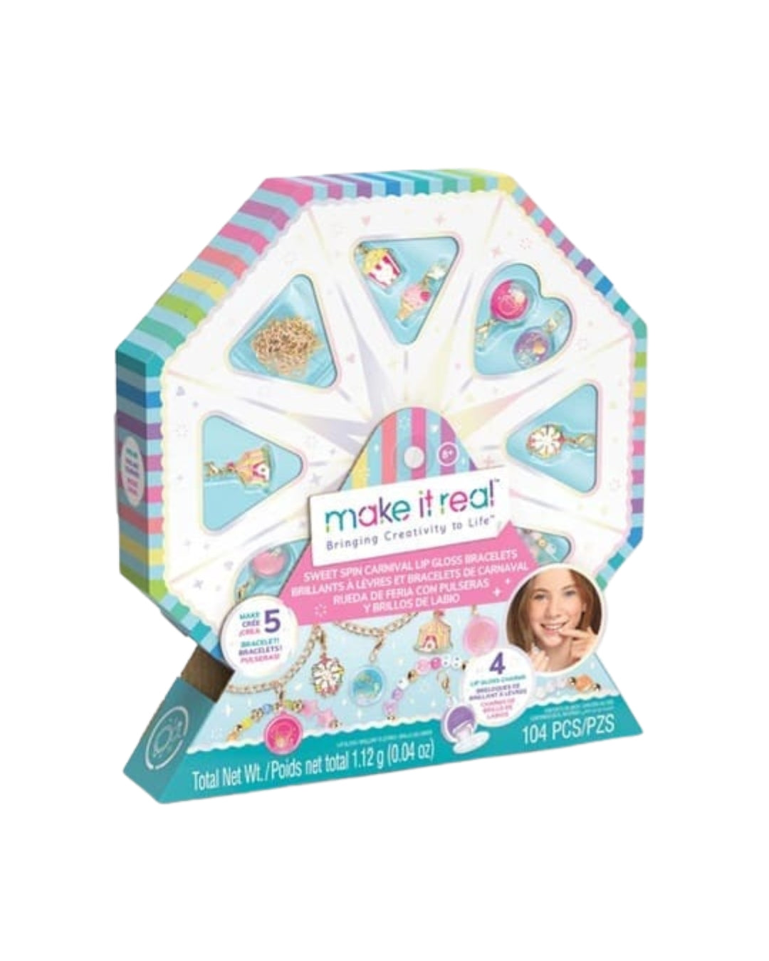 Sweet Spin Lip Gloss Bracelets