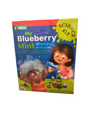 My Blueberry Mint Shampoo Making Lab