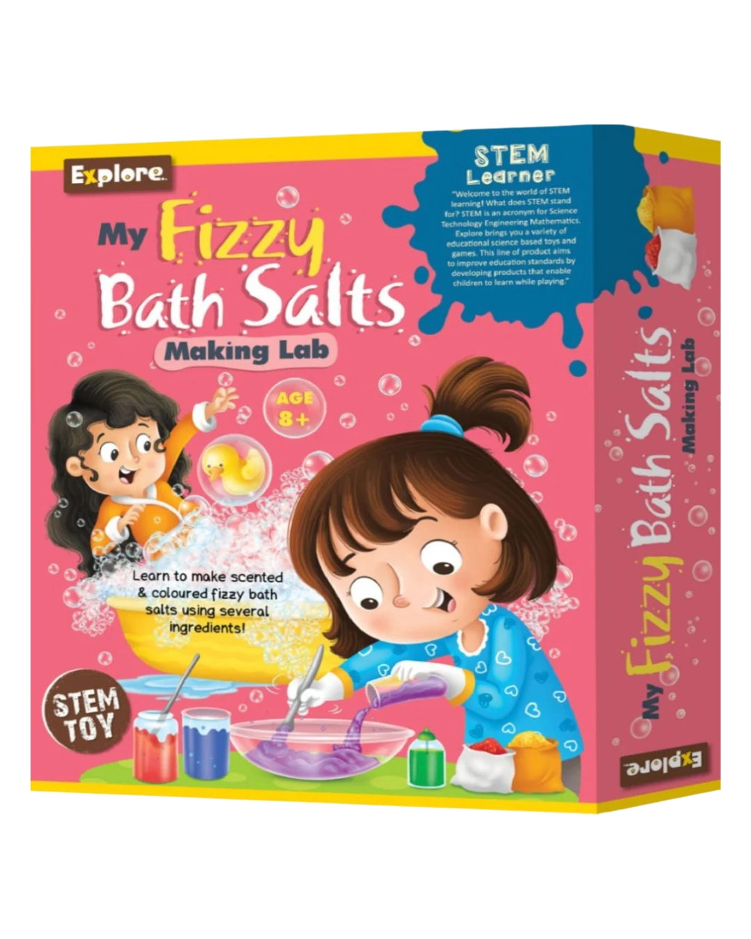 My Fizzy Bath Salts Making Lab