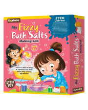 My Fizzy Bath Salts Making Lab