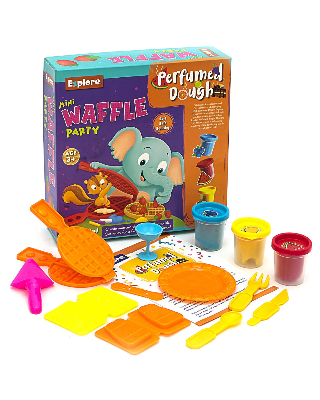 Mini Waffle Party Dough Set