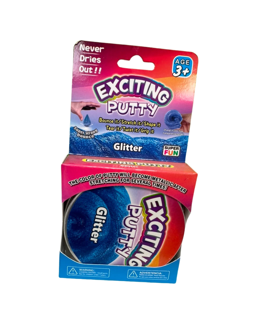 Glitter Non-Drying Putty