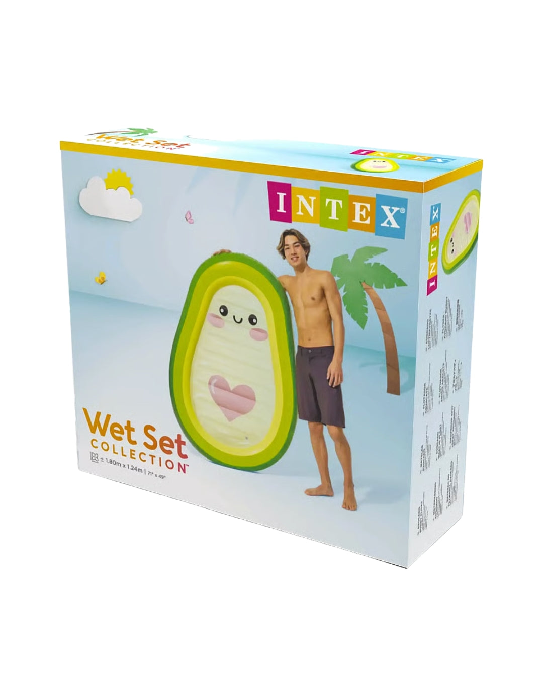 Intex Avocado Buddy Float 165 × 114 cm