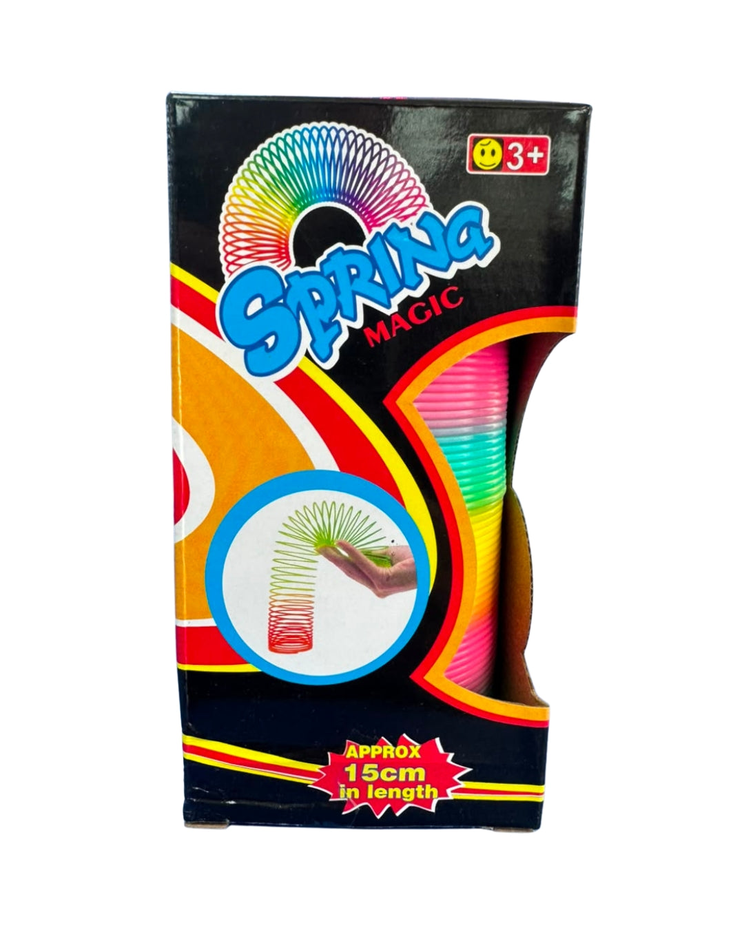Rainbow Spring Toy – 15cm Multi-Color