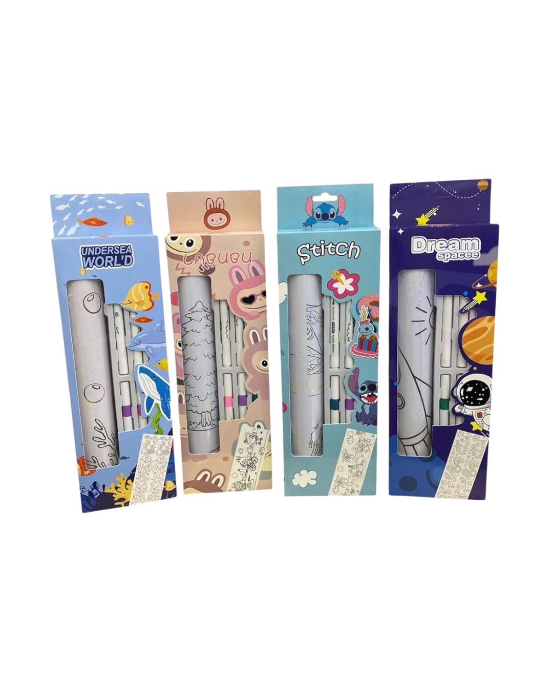 Coloring Sheet Kit with Markers (Assorted)