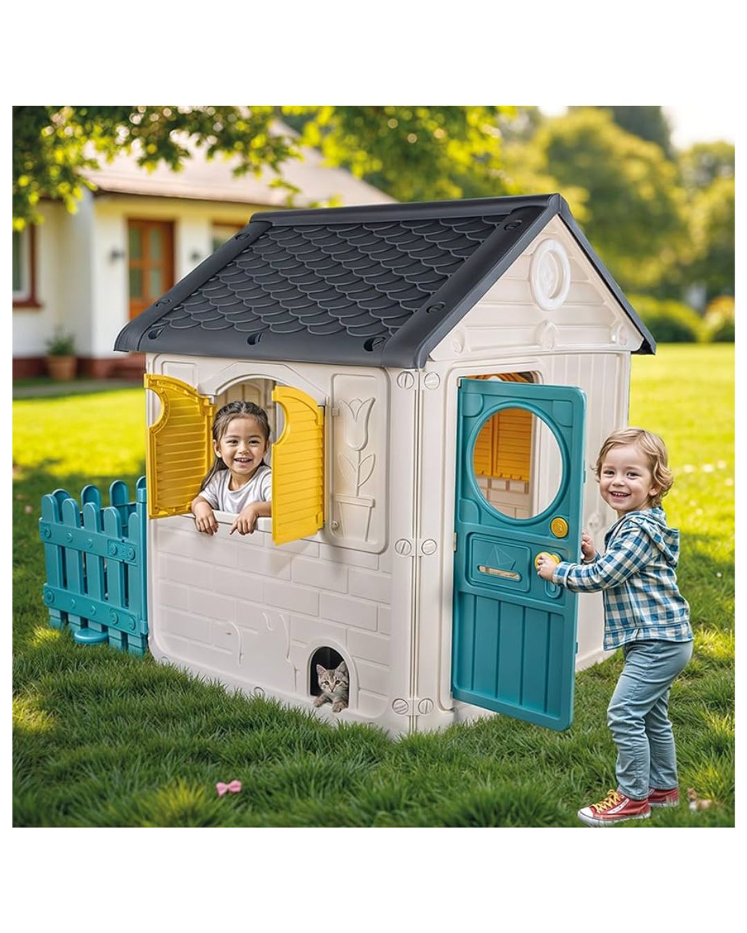 Kids Playhouse – 125 × 100 × 104 cm