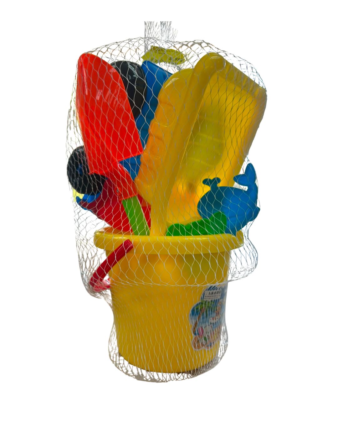 Yellow Bucket Beach Toy Set