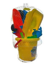 Yellow Bucket Beach Toy Set