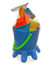 Octopus Beach Bucket Toy Set