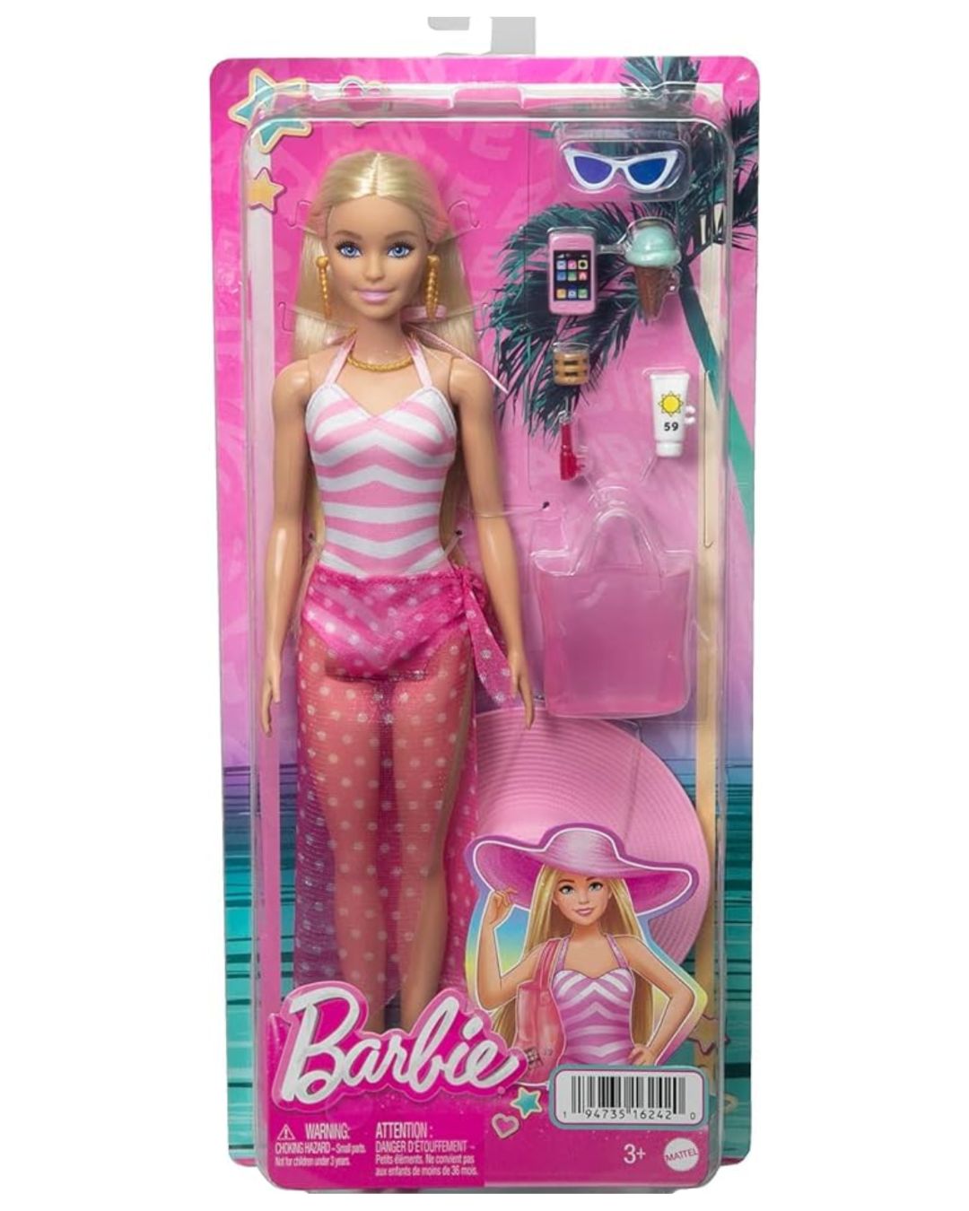 Barbie Beach Doll with Accessories