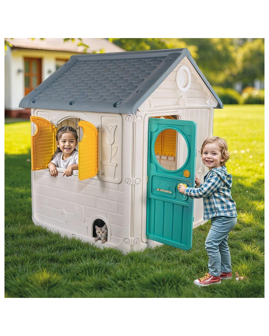 Dolu My First House with Fence