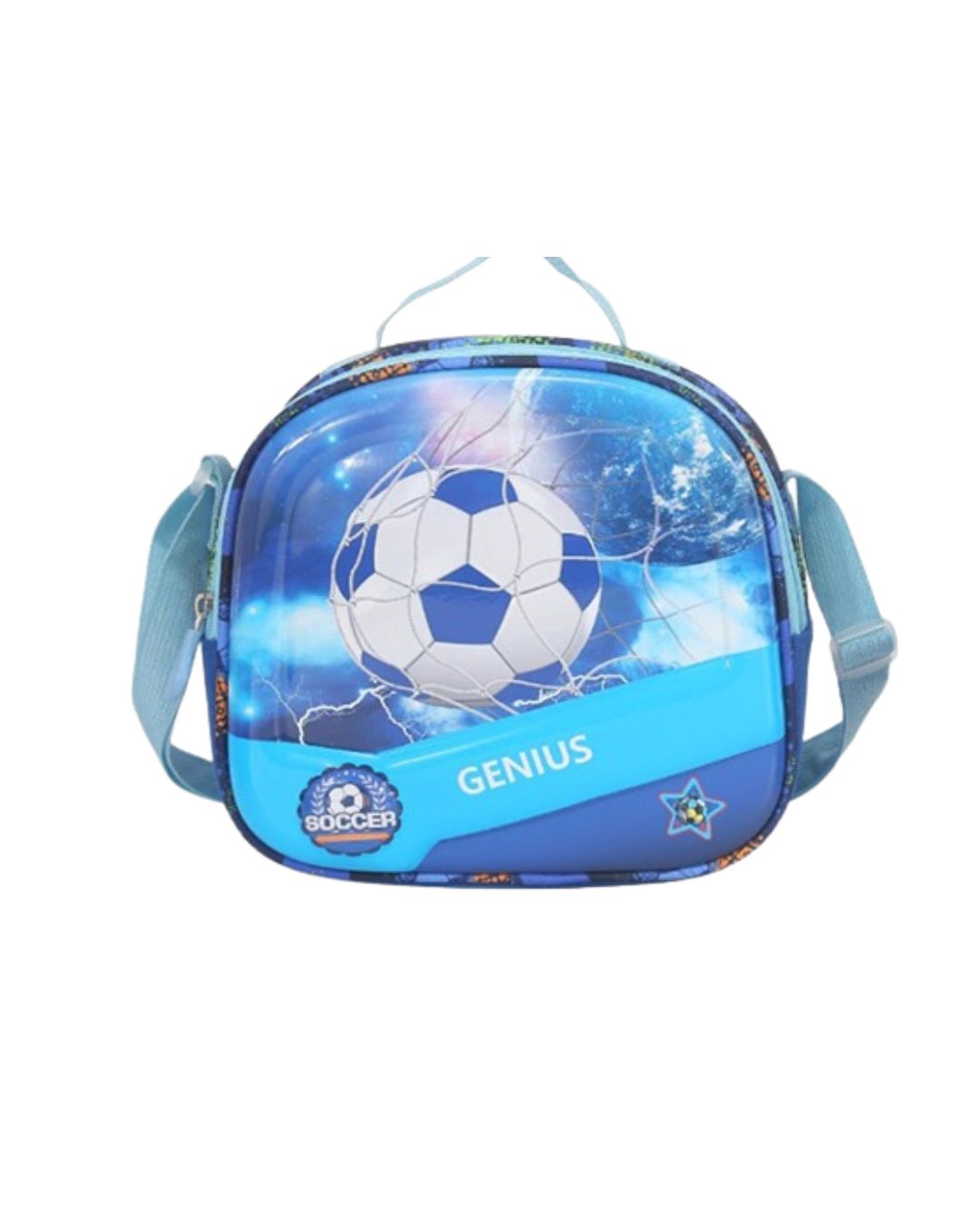 Genius 5-Piece 3D Football School Set