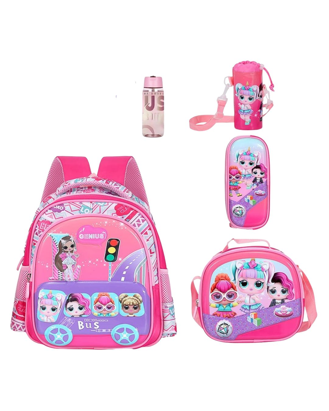 Genius 3D L.O.L. Surprise! 5-Piece School Set