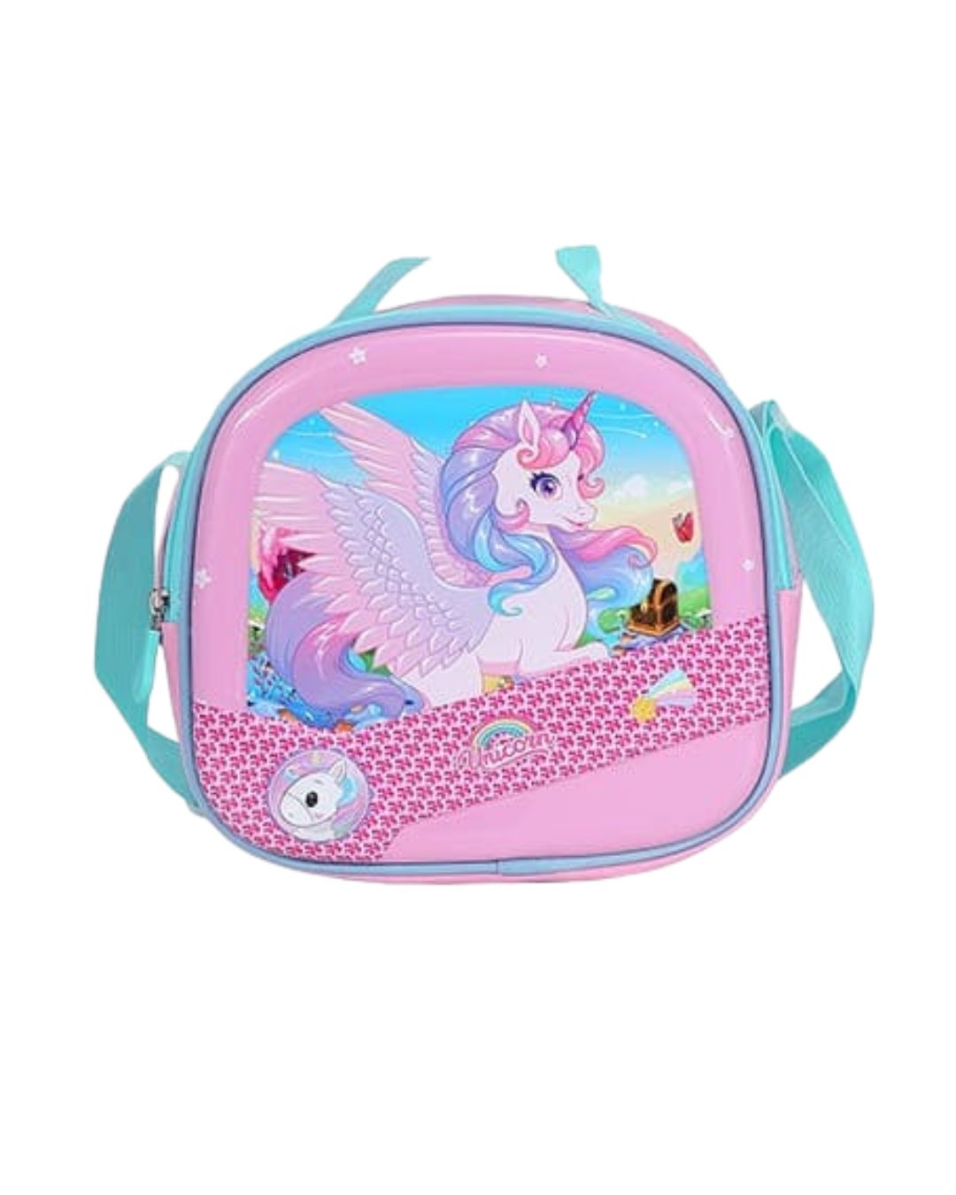 Genius 12-Inch 3D Unicorn School Bag Set