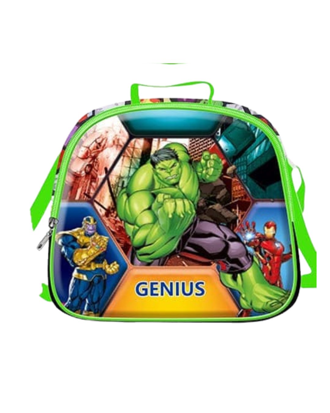 Genius Hulk 5-Piece Character School Set