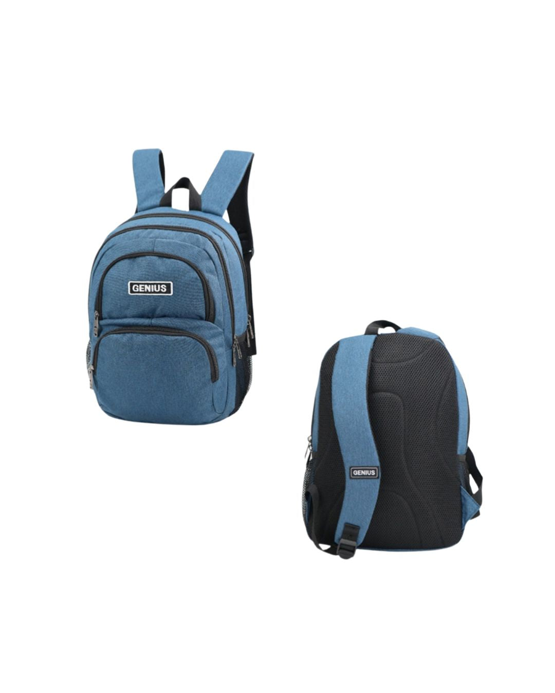 Genius Blue 16" School Bag Set