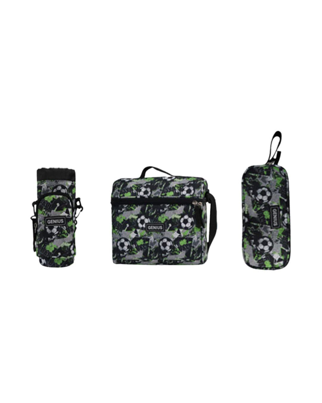 Genius 16" Soccer School Bag Set