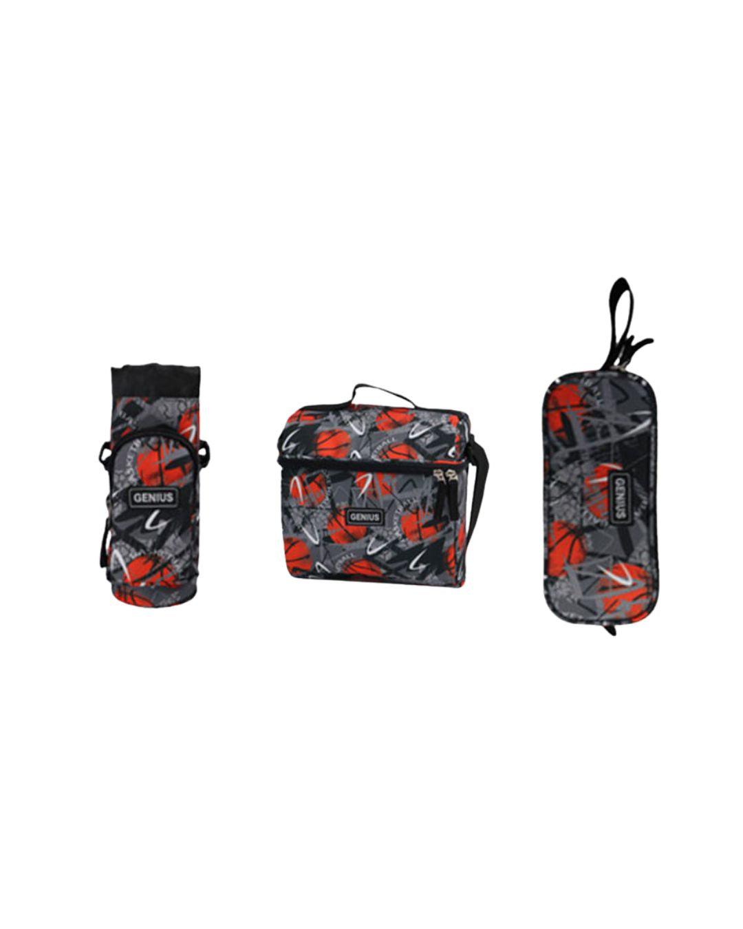 Genius 16" Basketball School Bag Set