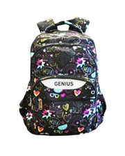 Genius 16" Graffiti School Bag Set
