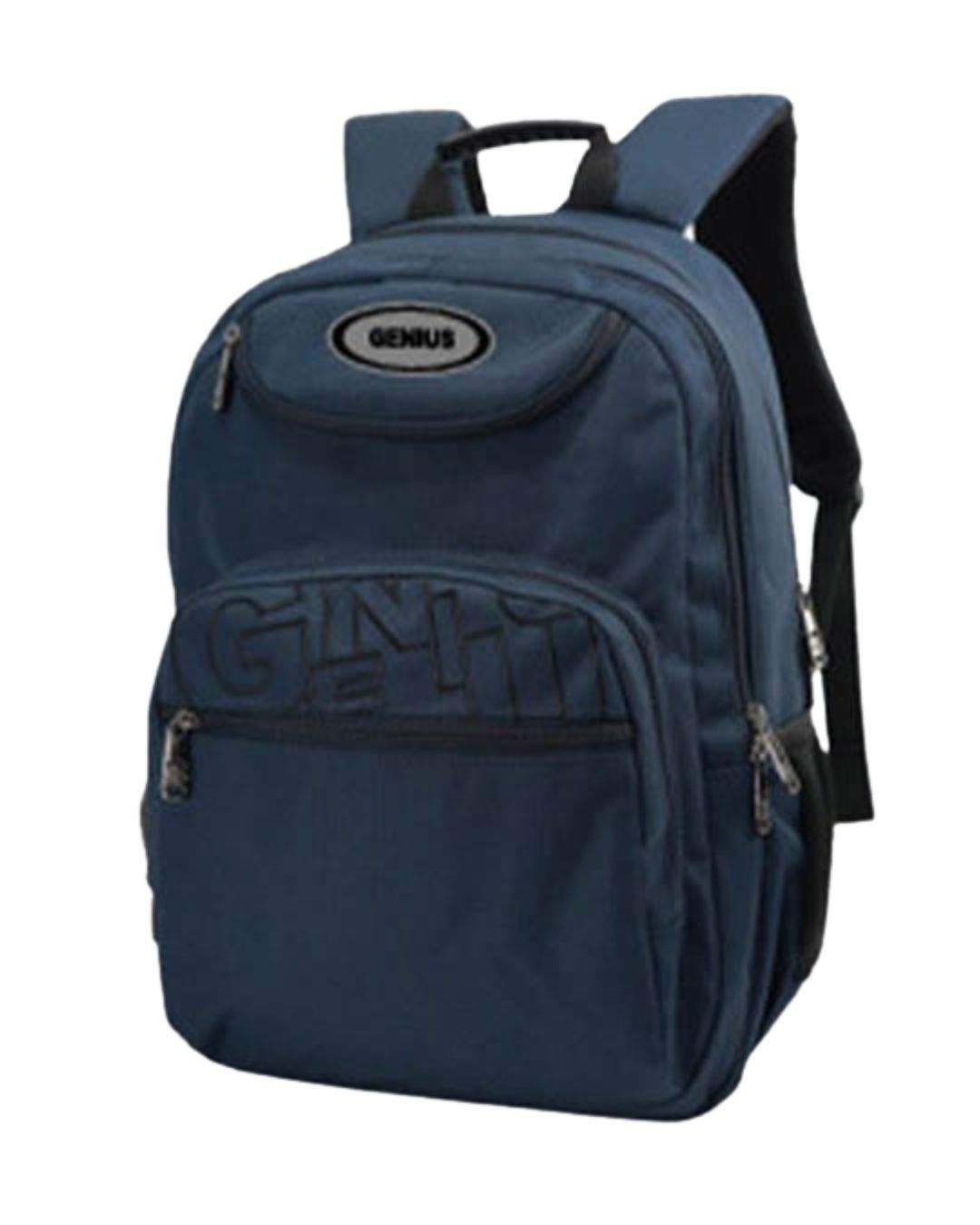 Genius 17" Navy Blue School Bag Set