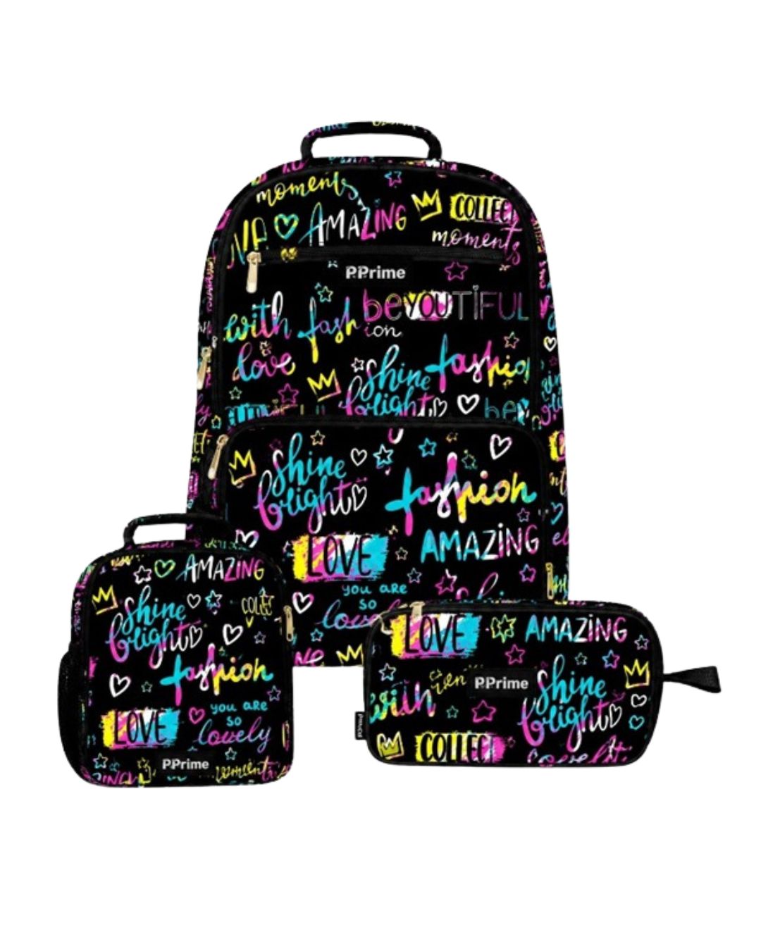 Prime 16"School Backpack Set