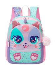 Unicorn Cat Kids Backpack Set
