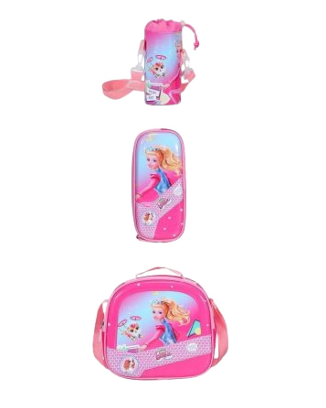 Pink Barbie School Backpack
