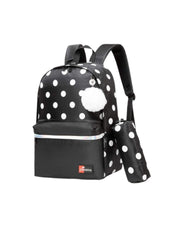 Jasmine Star Polka Dot Backpack Set