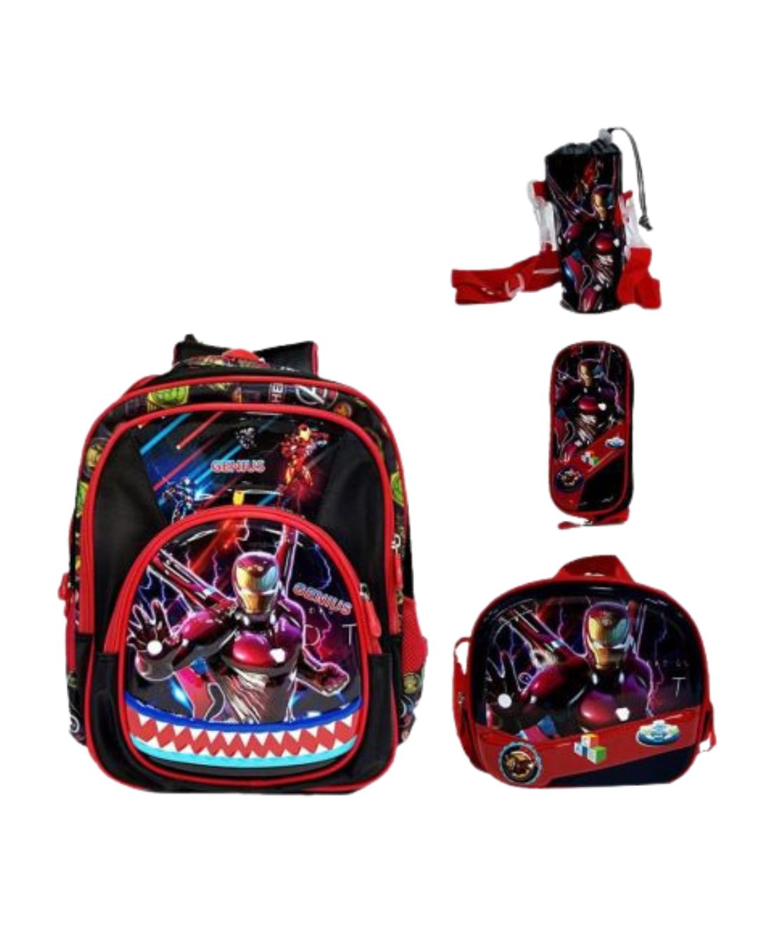 Iron Man 12-Inch 3D Character Backpack