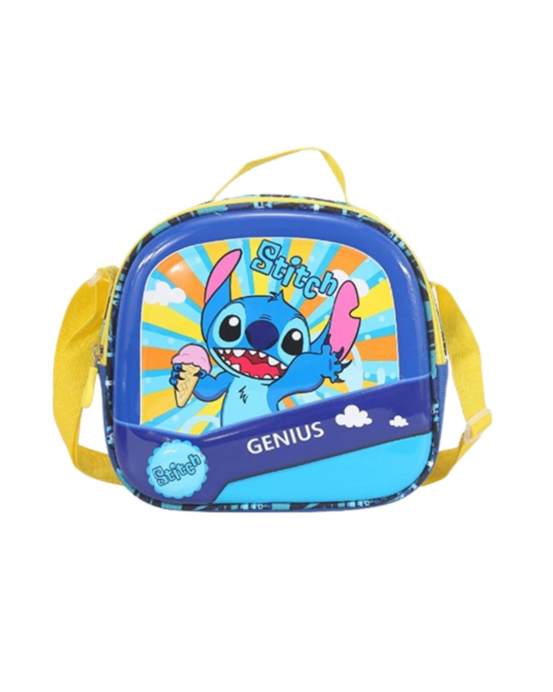 Genius 3D Stitch Kids Trolley Bag Set