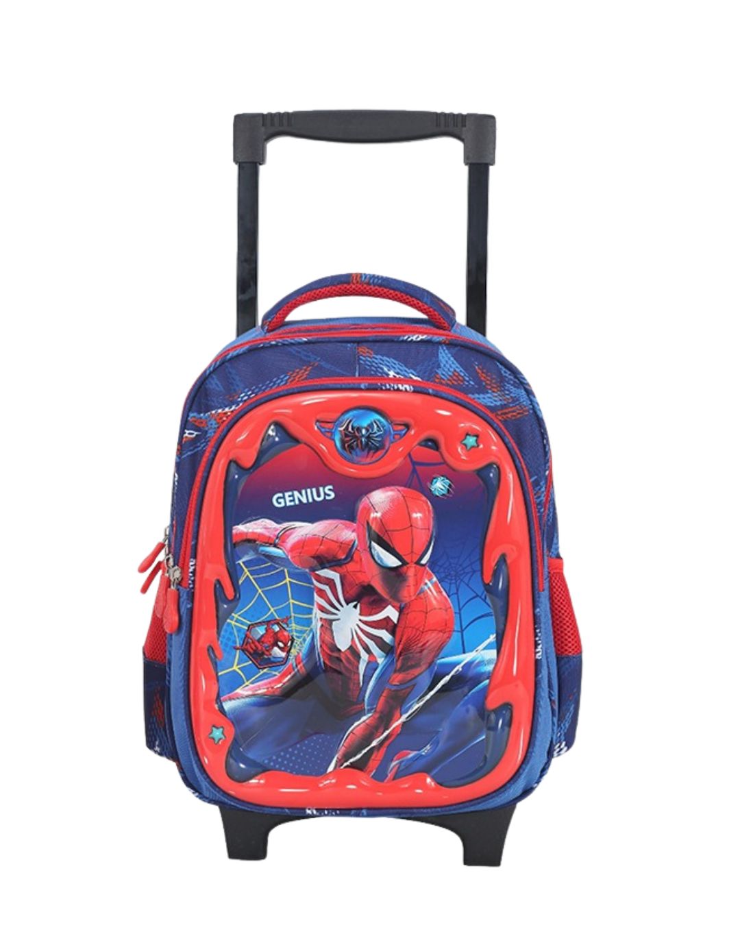 Genius Spiderman 12-Inch 3D Trolley Bag Set