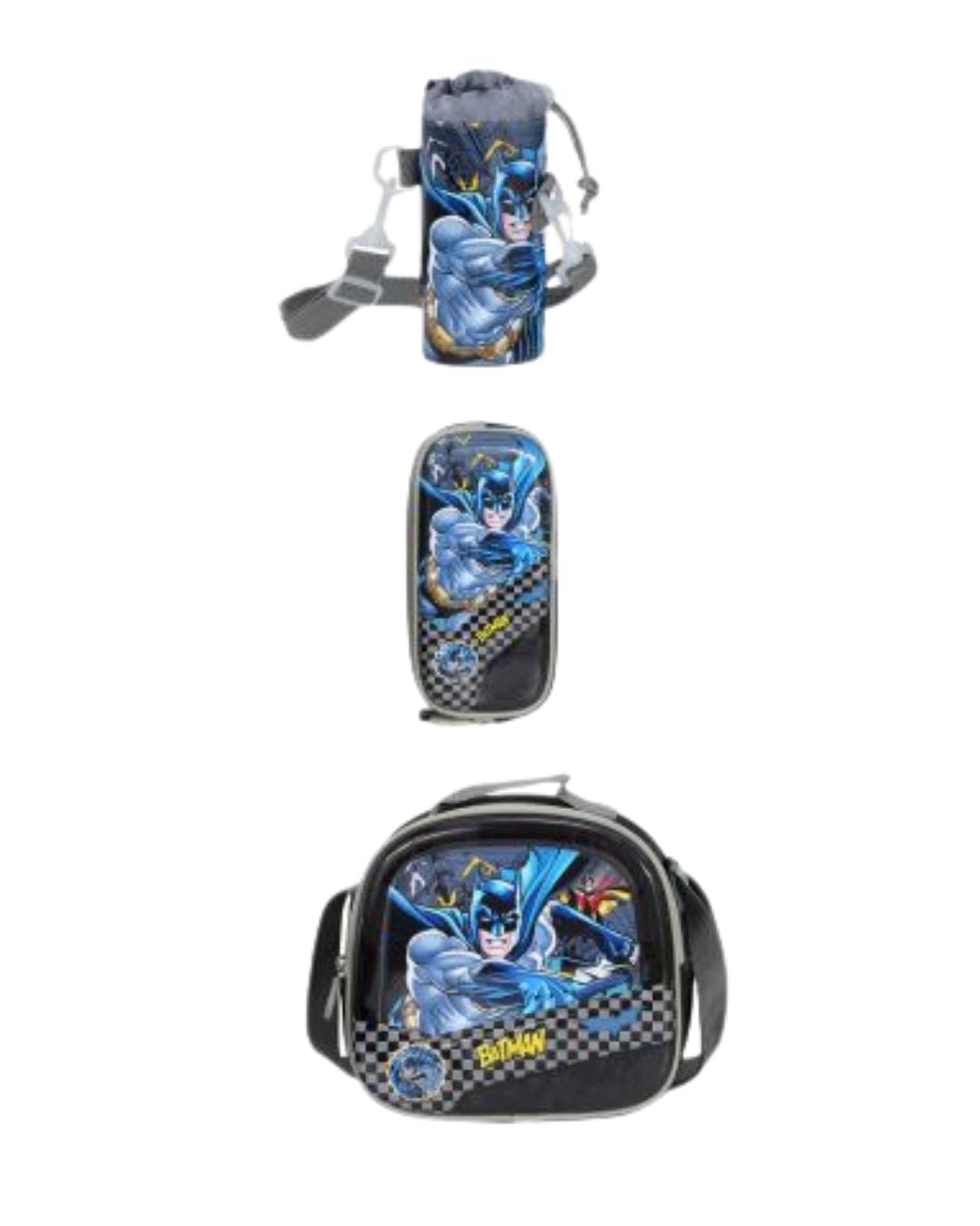 Batman 4-Piece Trolley Backpack Set