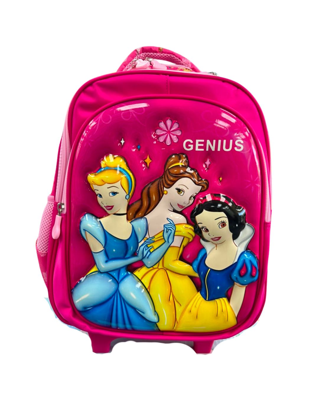 Princess 5-Piece Pink Trolley Backpack Set