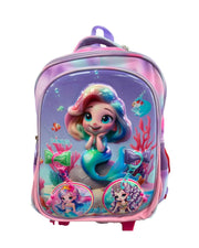 Genius 12-Inch 3D Mermaid Trolley Backpack