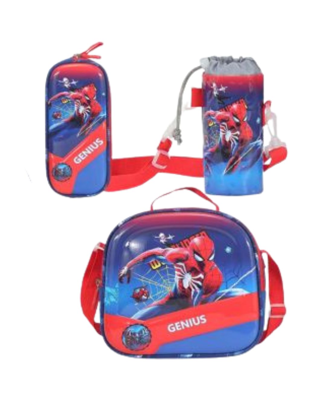 Genius Spider-Man Backpack Set