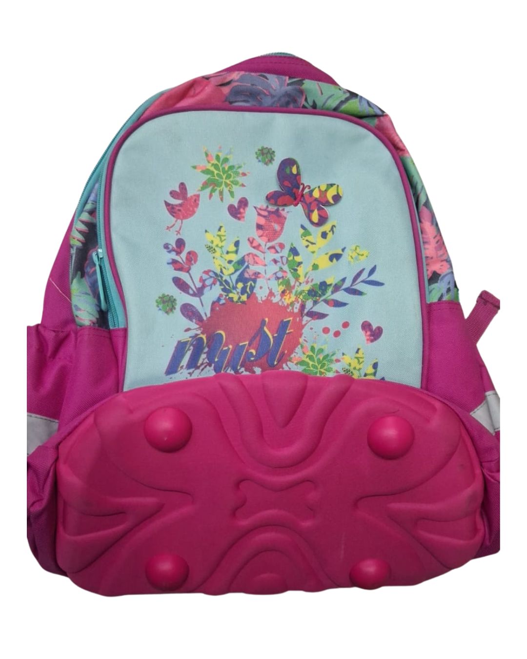 Butterfly Floral School Backpack