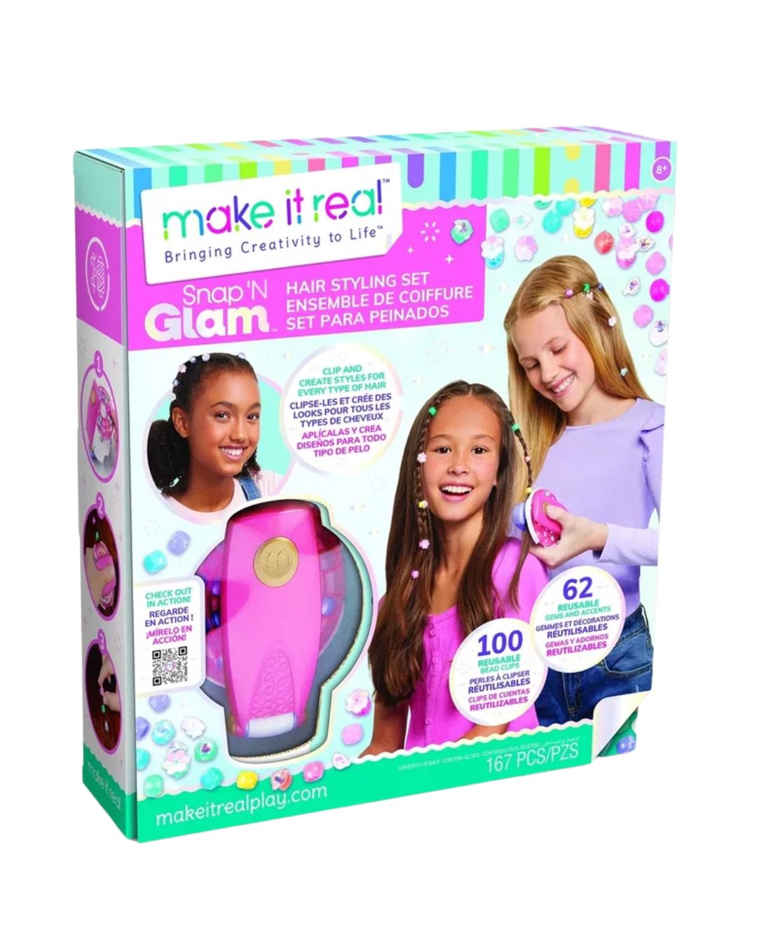 Make It Real Snap & Glam Hair Styling Set