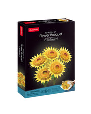 CubicFun Sunflower Bouquet 3D Puzzle