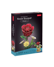 CubicFun 3D Flower Bouquet Rose Puzzle – 120 Pieces