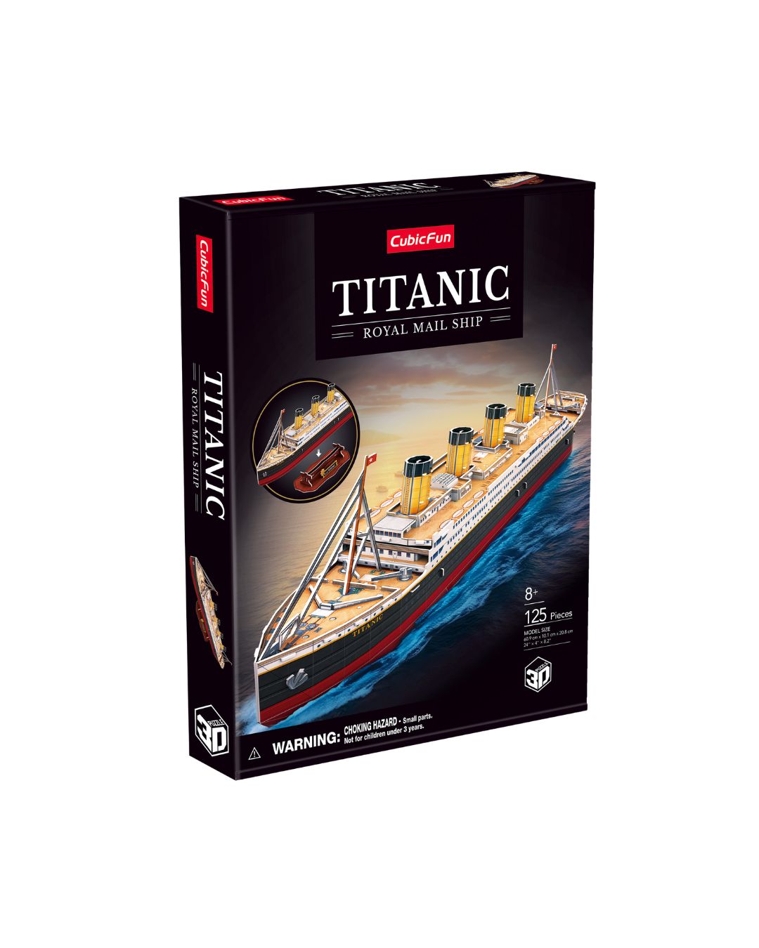 CubicFun 3D Titanic Puzzle – 113 Pieces