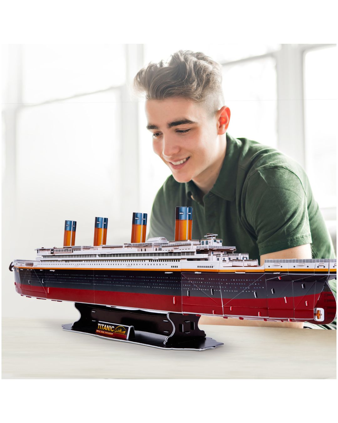 CubicFun 3D Titanic Puzzle – 113 Pieces