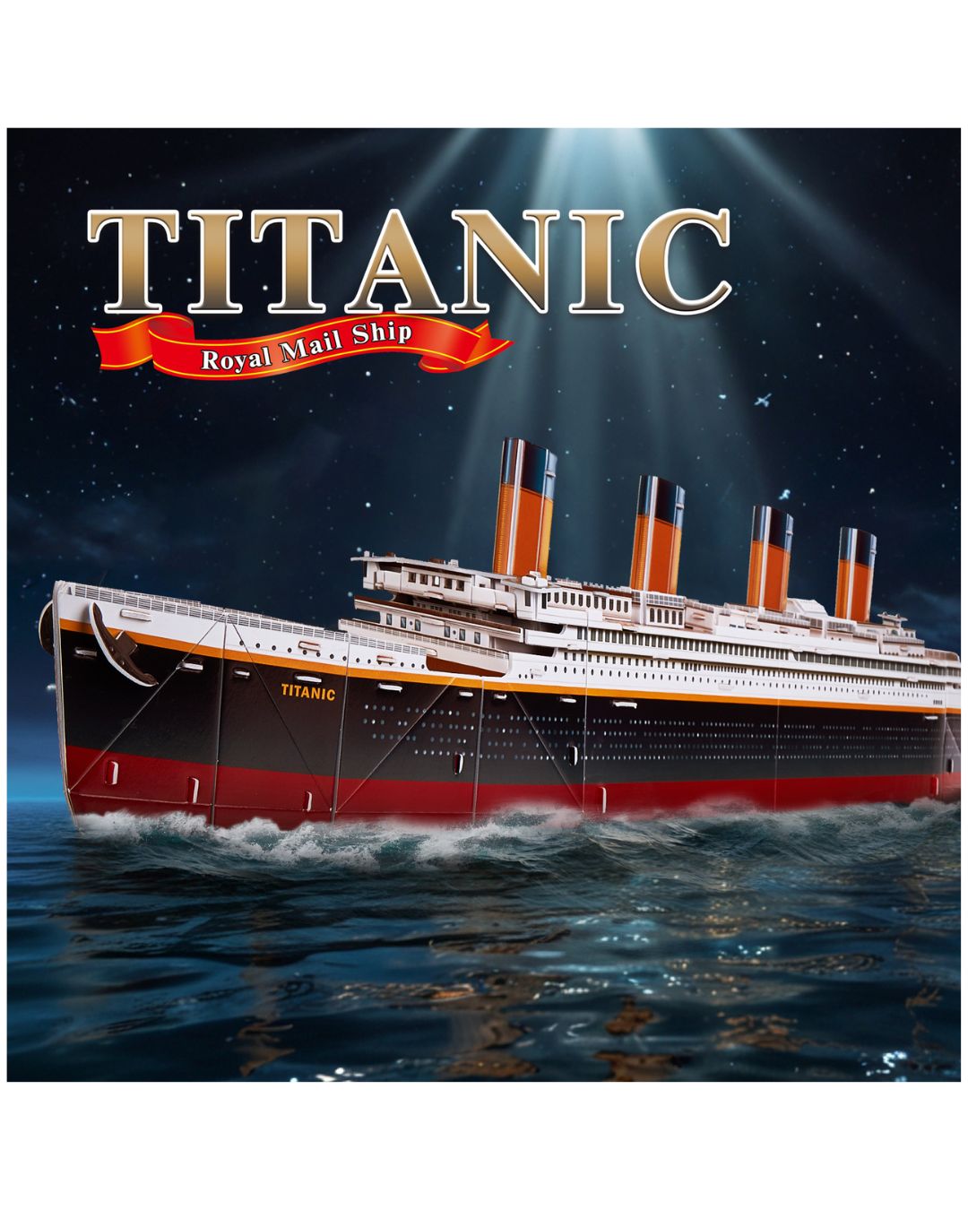 CubicFun 3D Titanic Puzzle – 113 Pieces