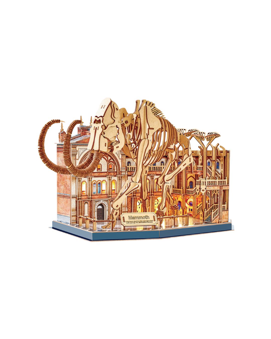CubicFun Natural Museum Mammoth 3D Puzzle – 463 Pieces