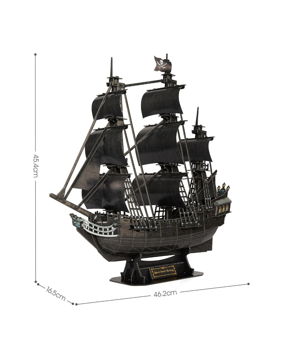 CubicFun Queen Anne’s Revenge 3D Puzzle – 180 Pieces