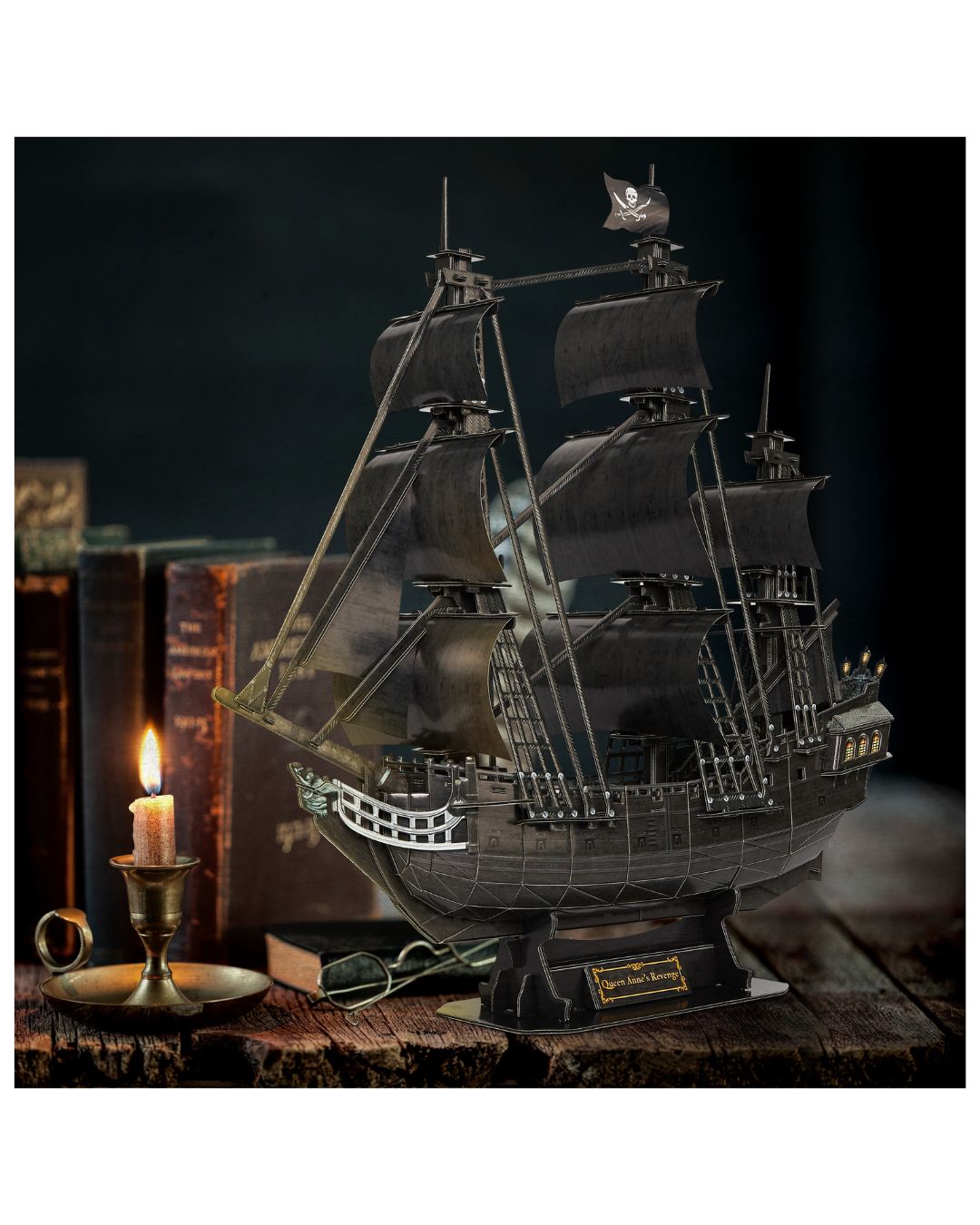 CubicFun Queen Anne’s Revenge 3D Puzzle – 180 Pieces