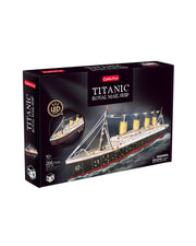 CubicFun Titanic LED 3D Puzzle – 266 Pieces