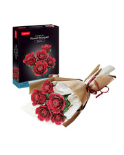 CubicFun 3D Rose Flower Bouquet Puzzle – 265 Pieces