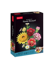 CubicFun Flower Bouquet 3D Puzzle – 285 Pieces