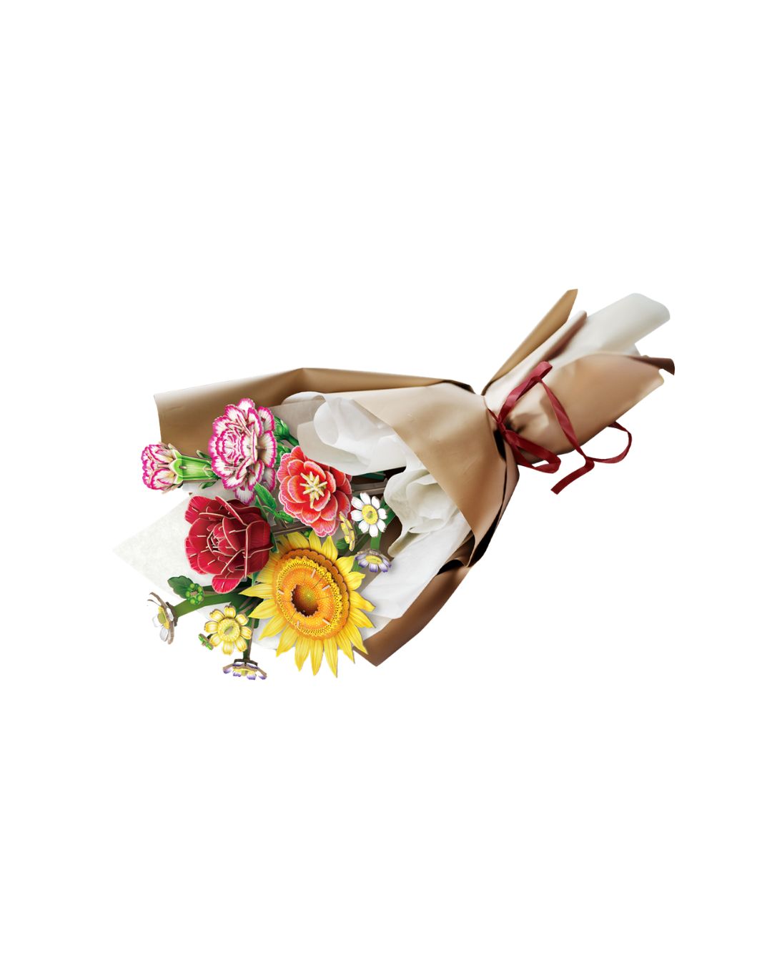 CubicFun Flower Bouquet 3D Puzzle – 285 Pieces