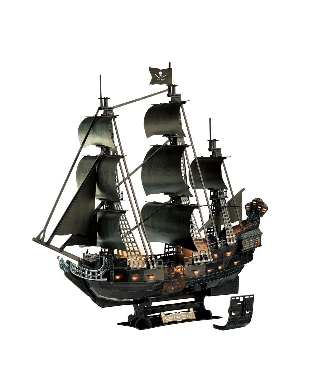CubicFun Queen Anne’s Revenge LED 3D Puzzle